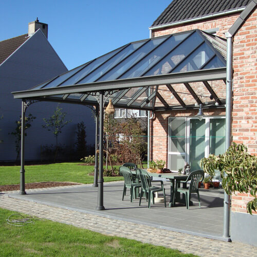 Pergola aluminium hoek